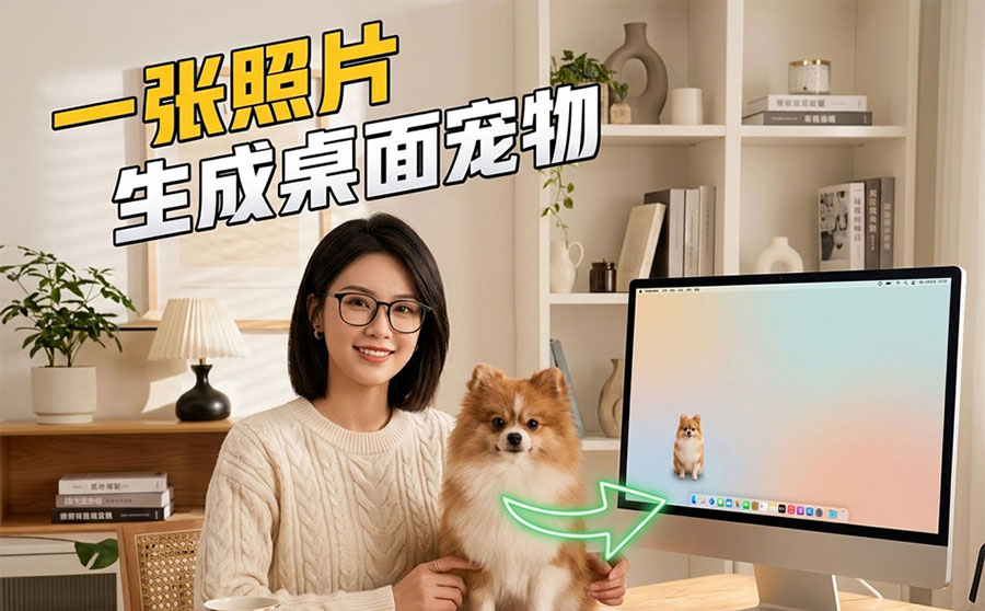 推送者桌宠软件定制_一键生成专属桌面宠物