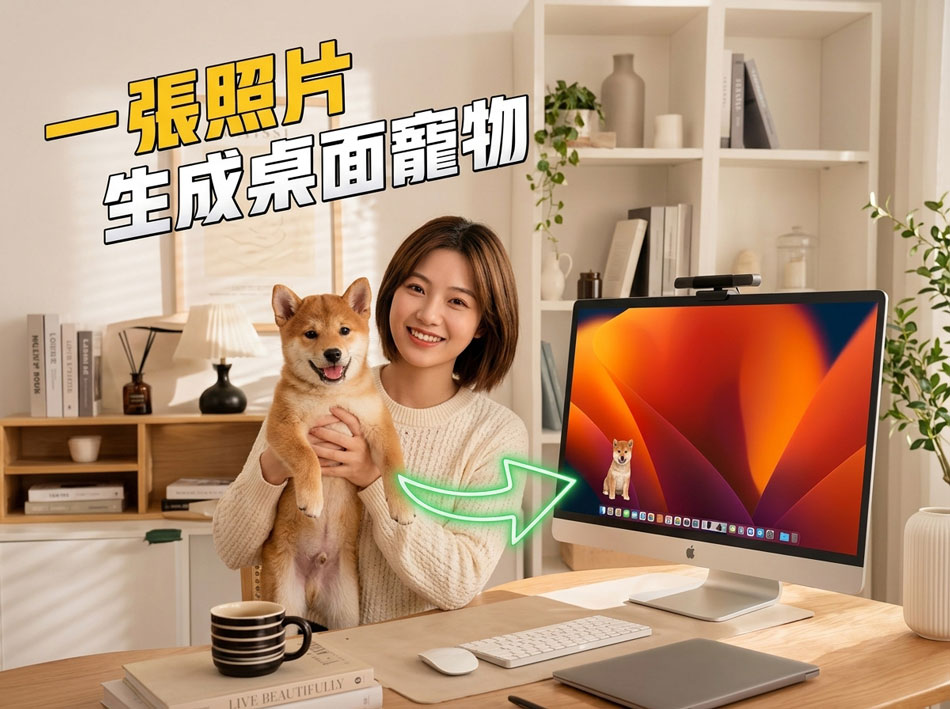 二次元动漫桌宠：趣味解压专属形象