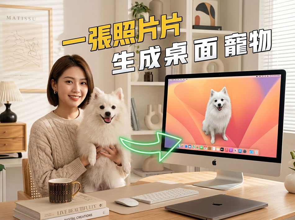 动态壁纸桌宠：太香了