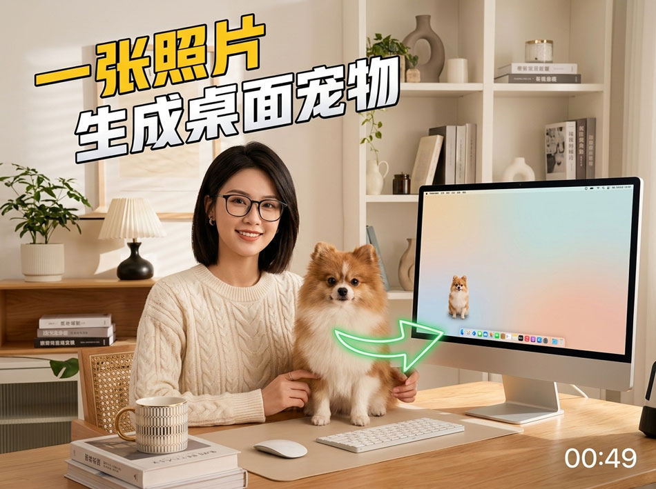 桌面游走桌宠：让桌面更有趣