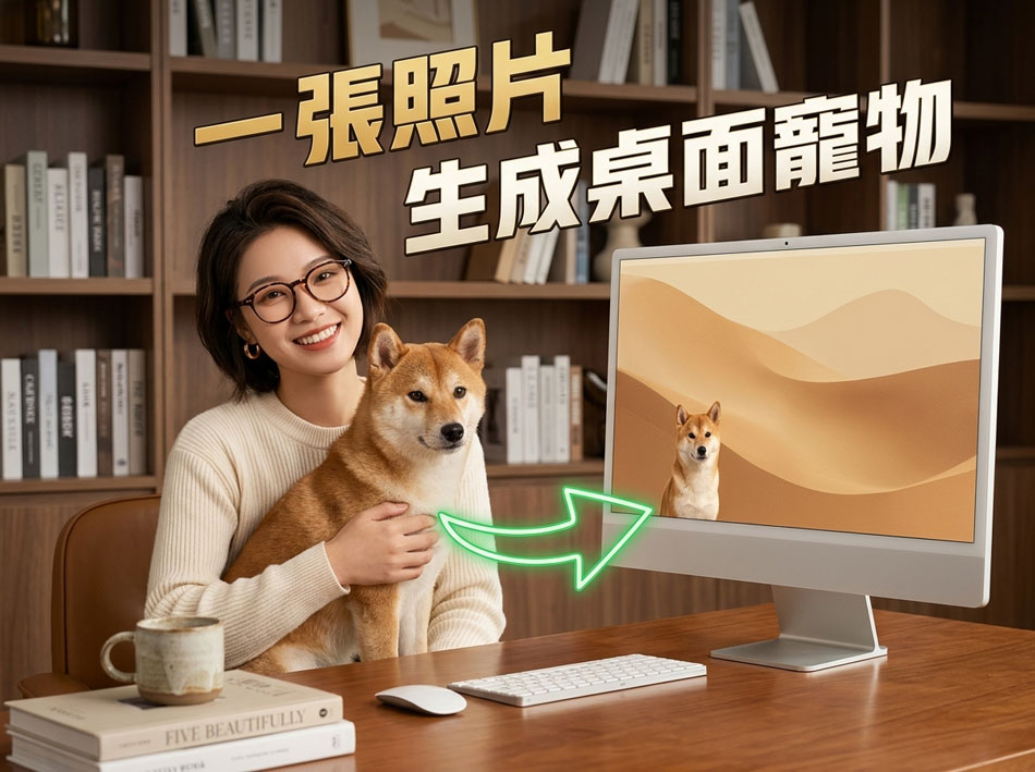 魔性桌宠：趣味解压专属形象