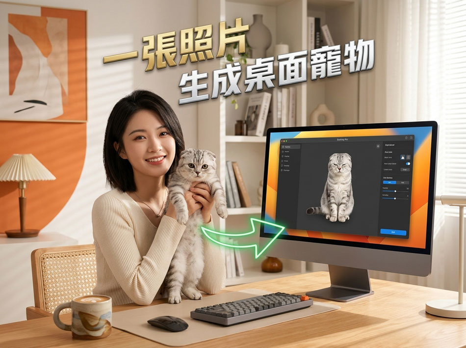 程序员桌宠：你的桌面陪伴小伙伴