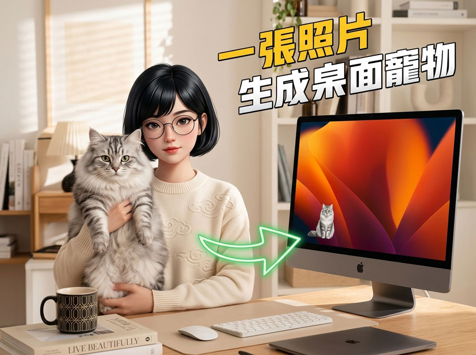 真人转 Q 版桌宠教程：专属你的款
